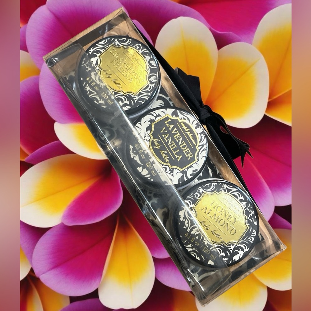Simple Pleasures Body Butter:  Grapefruit, Lavender Vanilla & Honey Almond
